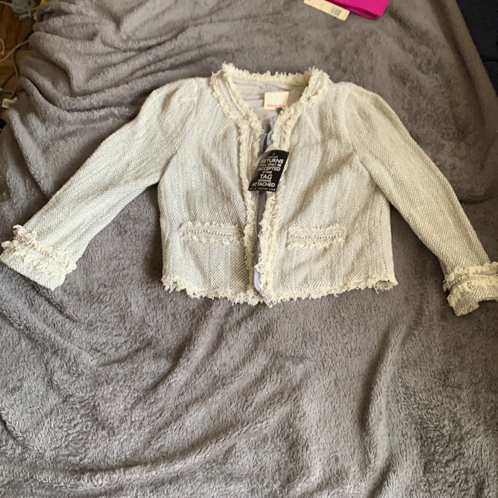 Brand new with tags Rebecca Taylor boucle jacket